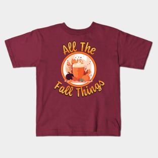 All the Fall Things Kids T-Shirt